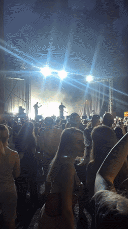 HARMOSY plays an outdoor night concert in Sofia