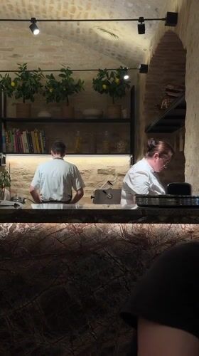Diner documents upscale restaurant experience in Riga, Latvia