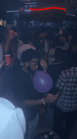 Late-night party in full swing at an Abuja venue