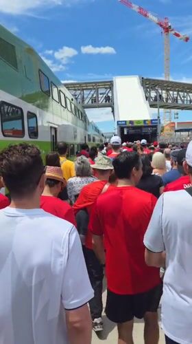 Toronto hosts FIFA World Cup fan gathering for Canada