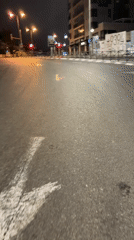 Late-night Jerusalem street walk documented by single witness