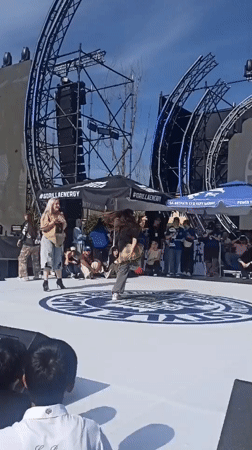 Breakdance competition draws crowds in Dushanbe, Tajikistan