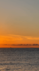 Sunset along Costa Adeje on the summer solstice