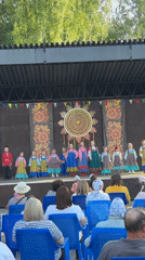 Traditional folk festival draws families to Zav'yalovo playground celebration