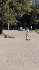 Summer afternoon at a Constanța park, July 2026
