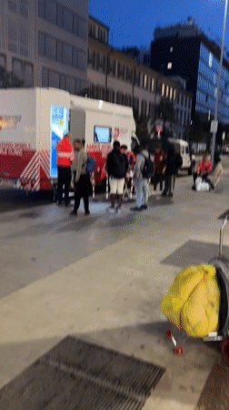 Order of Malta mobile clinic serves patients on Milan street