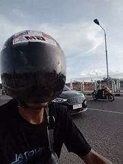 Motorcycle traffic observed across Lhokseumawe roads and pier