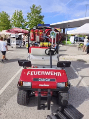 Fire safety demo day at Vösendorf shopping center