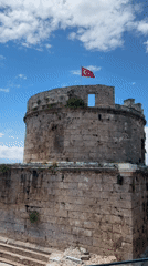 Historic and modern Antalya captured in morning street scenes