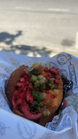 Street food and beach views captured in Rio de Janeiro