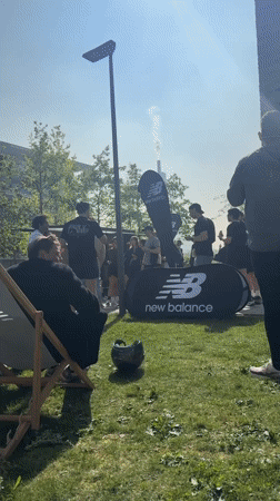 New Balance athletic event draws participants in Antwerp