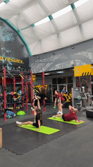 Early morning gym session observed in Izhevsk, Russia