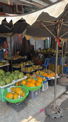 Morning street markets operate in Ho Chi Minh City