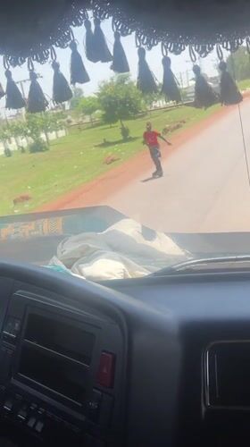 Morning street activity documented around Durimi, Nigeria