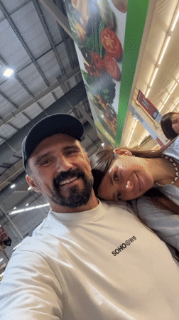 Woman grocery shops at Thai Makro store