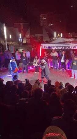 Rap battles and street gatherings documented in La Paz