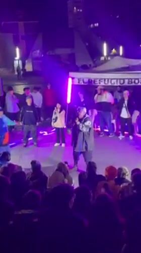Rap battles and street gatherings documented in La Paz