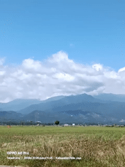 Rural Sumatra landscapes captured by witnesses early morning