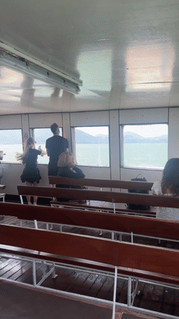 Ferry journey documented in Thailand's Laem Ngop District