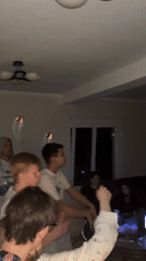 Young adults gather for indoor social meeting in Podolsk