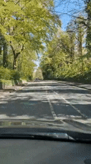 Dashboard camera records road journey in Durham