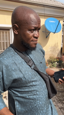 Morning car wash routine captured in Abuja residential area