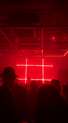 DJ performs to crowd at North Kuta nightclub