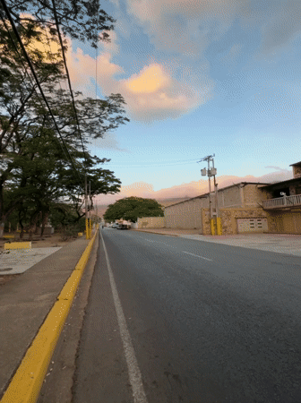 Quiet evening captured in San Juan Bautista, Venezuela