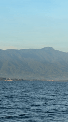 Coastal view documented near Seririt, Indonesia showing settlement