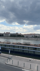 Boats, buses, and the Danube on a Budapest afternoon