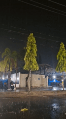 Evening scenes captured in Lhokseumawe: rainy streets, social gathering
