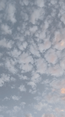 Colorful sunset clouds observed over Tinaquillo, Venezuela