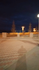 Evening stroll captures sculptural promenade art in Nizhnevartovsk