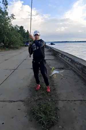 Successful fishing session yields multiple catches in Chaikovsky
