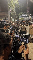 Student protest march and press conference in central Dhaka