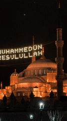 Evening scenes captured around Blue Mosque area in Istanbul