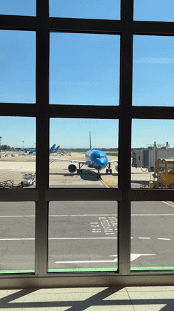 Traveler documents routine airport journey through Milan area terminals