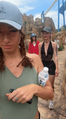 Woman films herself at Đà Nẵng amusement park rollercoaster
