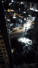 Witness documents pre-dawn Caracas cityscape from high vantage points