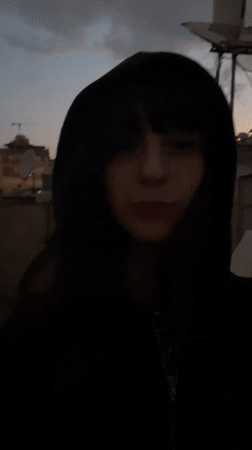 Nighttime video recorded in Petah Tikva shows playful moments