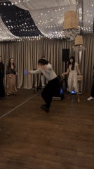 Dance performance captured at decorated venue in Kokalyane, Bulgaria