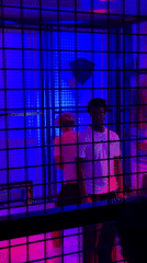 Late-night gaming activity recorded at caged LA entertainment venue