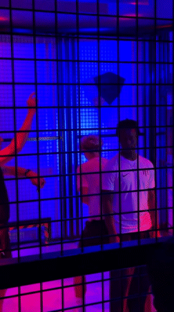 Late-night gaming activity recorded at caged LA entertainment venue
