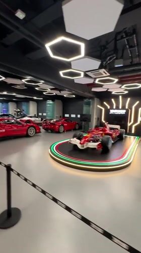 Motorsports exhibition showcases Formula 1 and race cars in Abu Dhabi