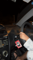 Young driver captured on video in Pa Khlok, Thailand