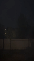 Evening domestic scenes documented in Vasilyevo, Russia yard