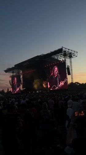 Foo Fighters headline Milan's IDAYS Festival at sunset