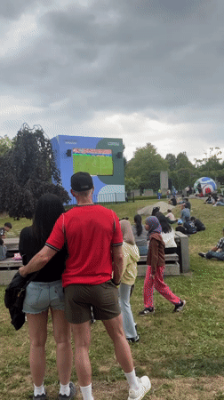 Vancouver park hosts outdoor soccer watch party alongside cultural exhibits