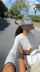 Scooter ride through Kuta Selatan, multiple angles