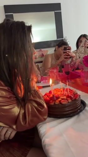 Birthday party celebrated in Santa Clara Ocoyucan, Mexico
